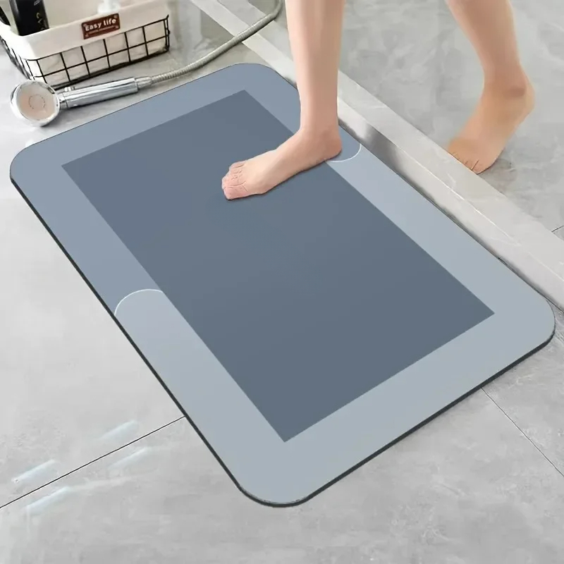 Bamboo Bath Mat - Mata łazienkowa z ziemi okrzemkowej, superchłonna,