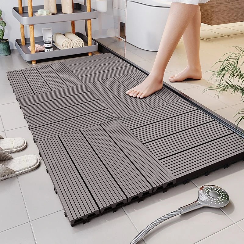Bamboo Bath Mat - Symulowana ekologiczna mata podłogowa z imitacją