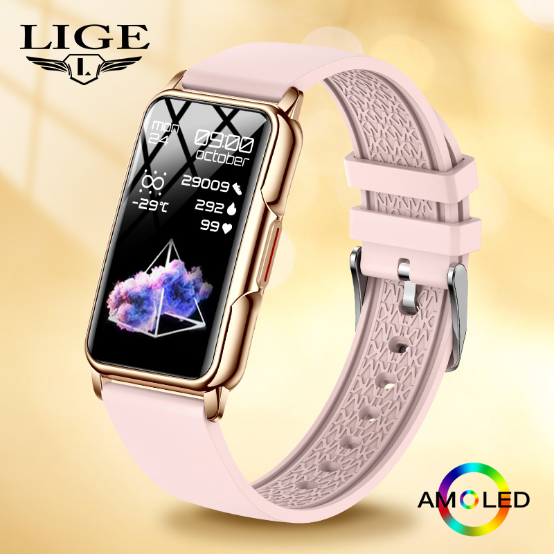 Health Wellness Bracelet - LIGE Krokomierz Bluetooth Smartwatch z Funkcją