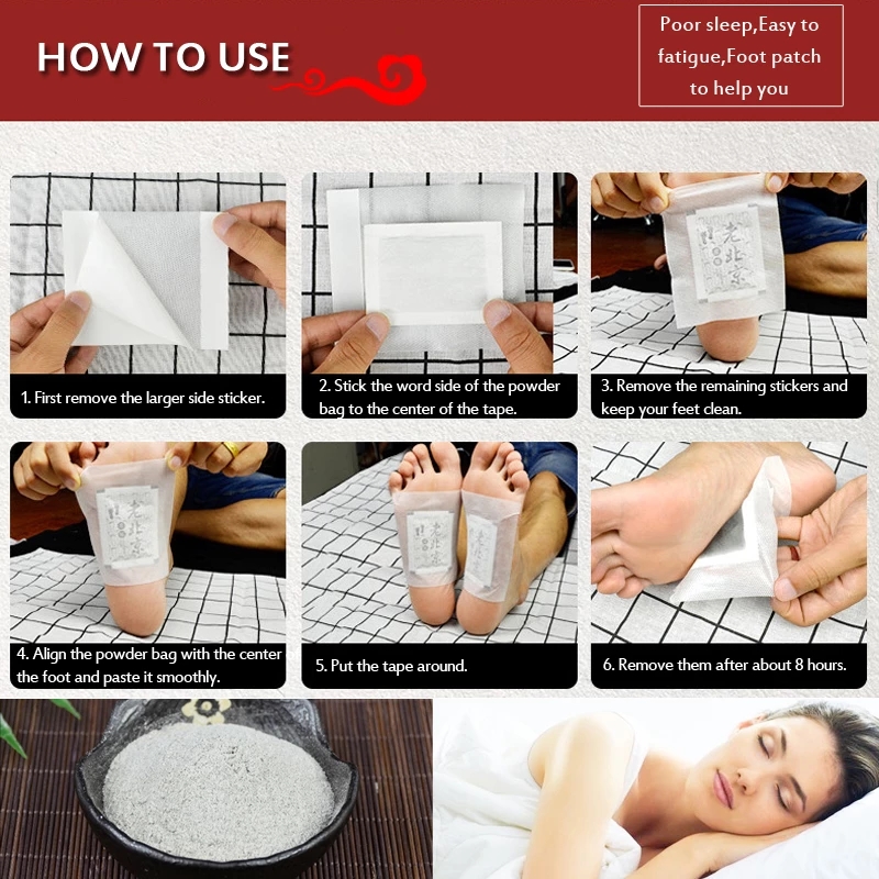 10 szt. Tradycyjne chińskie pl – Detox Foot Patch recenzja i cena