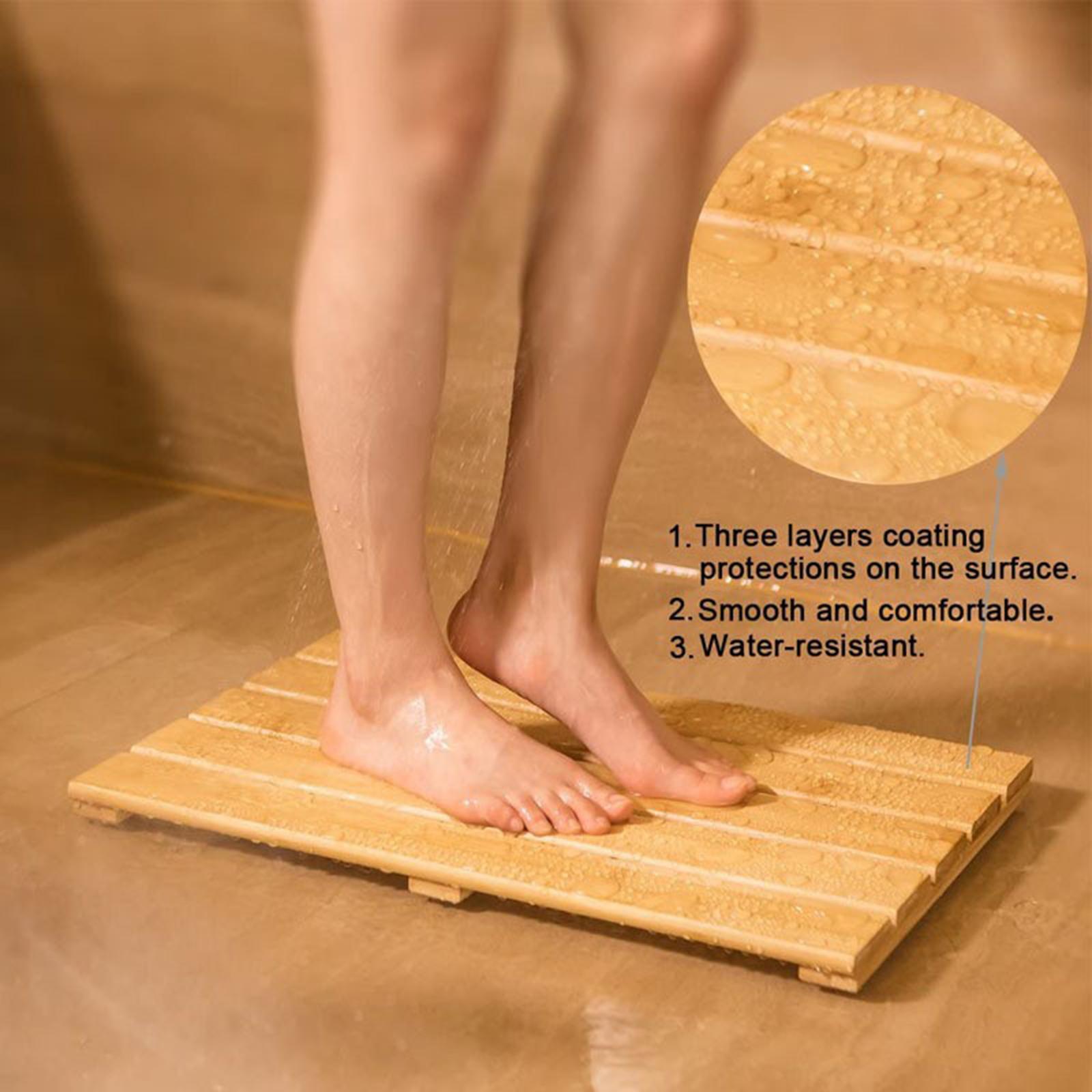 Stylowa, wytrzymała mata łazie – Bamboo Bath Mat recenzja i cena