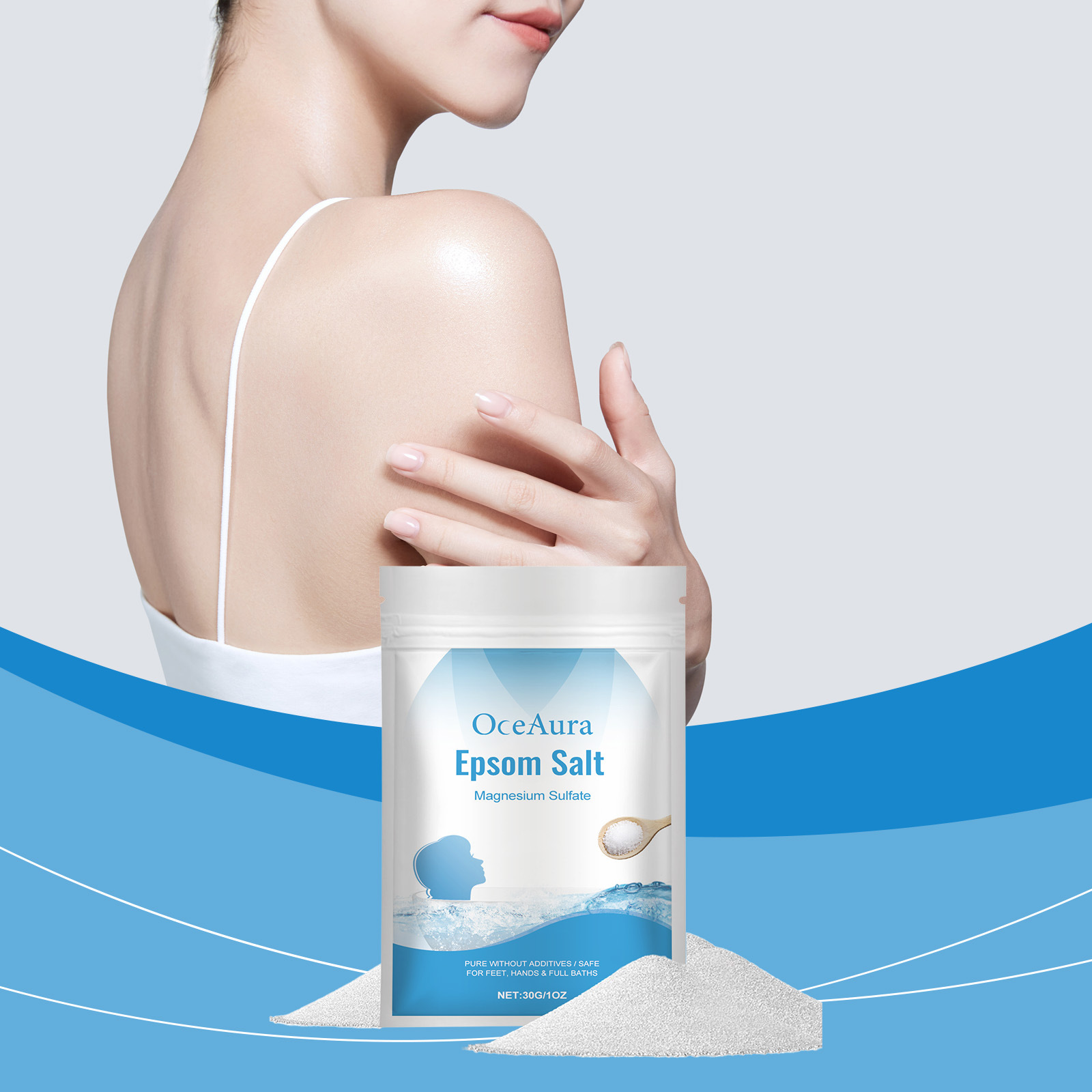 Sól Epsomowa Sulfat Magnezu Na – Bath Salts Magnesium recenzja i cena